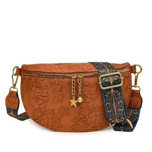 Sacs tendance pour femmes à porter en bandoulière - Grande capacité, sac <span class=keywords><strong>banane</strong></span> en cuir vegan souple, sangle large réglable et amovible, fermeture éclair, RFID - Product Image 1