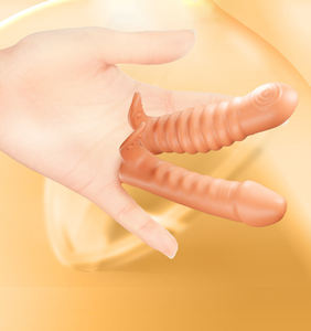 Kovida al por mayor: Funda <span class=keywords><strong>de</strong></span> dildo <span class=keywords><strong>de</strong></span> tamaño <span class=keywords><strong>de</strong></span> dedo para masaje <span class=keywords><strong>de</strong></span> punto G y punto A, juguete sexual, condón <span class=keywords><strong>de</strong></span> dedo - Product Image 2