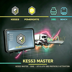 AlienTech KESS3 Master ATV UTV OBD สำหรับรถจักรยานยนต์ อุปกรณ์วินิจฉัยโปรโตคอล โปรแกรม ECU TCU เครื่องมือโปรแกรมมิ่ง LCD เครื่องมือปรับแต่งชิป ECU - Product Image 1