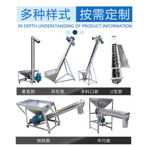 Automatische Roestvrijstalen Schroeftransporteur Met Trechterbuis Spiraalvormige Vijzel Feeder Voor Graan, Poeder, Cement - Product Image 6