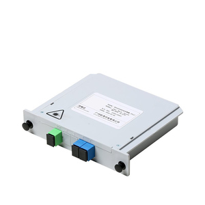 SC UPC Fiber Optic PLC Splitter 1x8 Card-type Fast Installation Singlemode ABS <b>Box</b> High Precision 5G SDK POE - Product Image 2