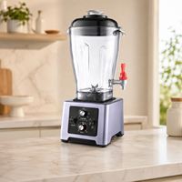 Mixeur Commercial Robuste 2200W 11L Moteur 100% Cuivre Contrôle Variable 9 Vitesses Faible Bruit Broyeur de Glace pour Restaurant Bar Hôtel