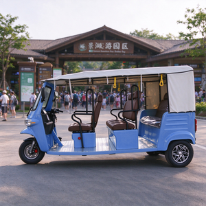Auto Elettrica per Turismo 5+ Posti Certificata EEC 7.5kW 72V250Ah Litio Autonomia 160-180km per Uso nel Sud-Est Asiatico - Product Image 3