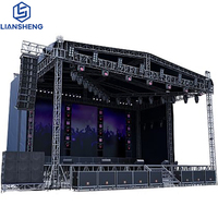 Escenario portátil de aluminio ajustable para exteriores de bajo costo, escenario portátil de aluminio para conciertos, espectáculos, eventos, tablero de escenario de aluminio