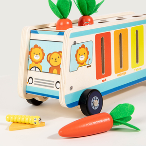 <span class=keywords><strong>Montague</strong></span> Boîte d'intelligence en bois Maternelle Lumières Début Couleur Forme Pièce assortie Science Éducation Puzzle Bloc Jouets - Product Image 5
