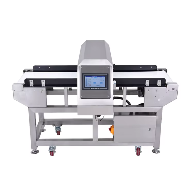 YWANTEST Food Metal Detector for Aluminum Foil Packaging and Food Bags SUS 304 Stainless Steel CE for 1 Year Warranty