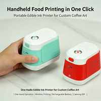 Impresora Portátil de Alimentos STF-23B, Impresora de Tinta Comestible, Compatible con Aplicaciones Móviles, Diseño para Panadería, Cafetería, Latte Art, Postres