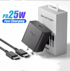 Chargeur en gros USB C 25W Super Rapide Adaptateur US T2510 pour <span class=keywords><strong>Samsung</strong></span> S23 S22 <span class=keywords><strong>S21</strong></span> Plus <span class=keywords><strong>FE</strong></span> A54 M54 Z Fold 5 4 - Product Image 4