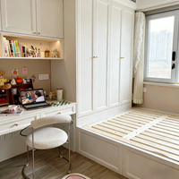 Chambre Tatami Chaleureuse à Taille Personnalisée, Dressing Intégré, Panneau en Bois Écologique