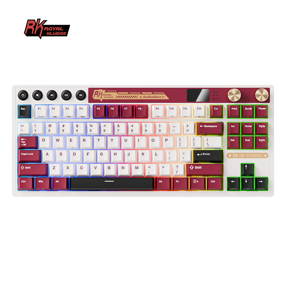 RK M87 Mechanical Keyboard - Wireless Gaming Excellence