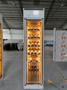 Réfrigérateur à vin de fournisseur chinois, 50 bouteilles, armoire autoportante pour usage domestique et hôtelier, cave à vin commerciale RW50 - Product Image 5