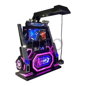 游乐园投币2人VR Dacing街机模拟器游戏机现货出售