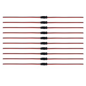 Cáp chuyển đổi đầu nối <span class=keywords><strong>2</strong></span> chân đực cái 22 AWG, dài 135 mm, dùng cho đèn LED, máy bay điều khiển từ xa mini, máy bay 3D trong nhà, máy bay nhỏ - Product Image 4