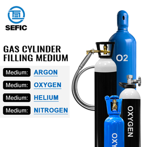 Tped ISO9809-3 150bar <span class=keywords><strong>6m3</strong></span> 10m3 siêu độ tinh khiết cao y tế oxy Xi lanh khí - Product Image 2