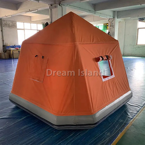 Tente <span class=keywords><strong>de</strong></span> camping gonflable <span class=keywords><strong>en</strong></span> PVC imperméable et durable pour les aventures <span class=keywords><strong>en</strong></span> plein air, tente flottante rebondissante pour la pêche - Product Image 3