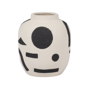 Vaso in ceramica con motivo originale, vaso decorativo per fiori, per soggiorno, camera da letto, ufficio. - Product Image 4