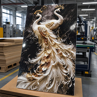 Groothandel waterdichte PVC UV marmer wandpaneel decoratieve plaat hoogglans binnenbekleding voor badkamer hotel wanddecoratie