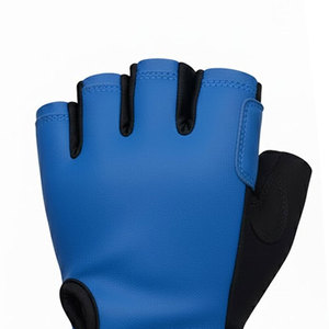 Guantes de Fitness para Hombre, Estilo Único, para Levantamiento de Pesas, Alta Calidad, Transpirables, Medios Dedos Descubiertos, Poliéster, Fabricación Directa de Fábrica - Product Image 5