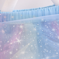 Jupe en tulle arc-en-ciel pour tout-petits, jupe de danse de ballet, jupe de princesse des neiges, robes tutu pour filles et enfants