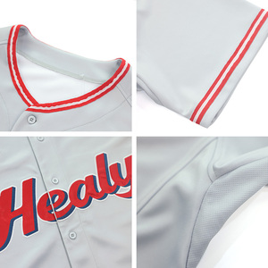 เสื้อเบสบอลปักลายโลโก้ HEALY แบบสั่งทำพิเศษสำหรับผู้ชาย ทรงหลวม สไตล์ฮิปฮอป เหมาะสำหรับงานปาร์ตี้ เสื้อผ้าแบบ unisex - Product Image 2