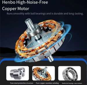 Ventilateur centrifuge mural à double <span class=keywords><strong>filtre</strong></span> en fonte électrique, ultra-fin, à roulement à billes, OEM/ODM, garantie 3 ans - Product Image 6