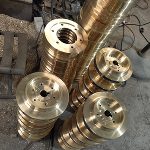 ใบพัดทองเหลืองแบบกำหนดเอง ขัดเงาสำหรับชิ้นส่วนปั๊ม การผลิตแบบ OEM - Product Image 2