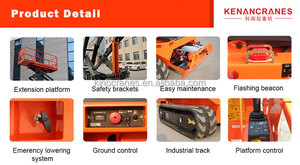 ลิฟต์ยกของขนาดเล็ก4-14ม. แพลตฟอร์มลิฟต์สำหรับพื้นที่ขรุขระบนรางที่มีการรับรอง CE ISO - Product Image 4