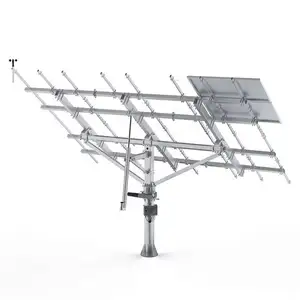 Fabricante Dual Axis Tracker Sistema de seguimiento solar Sun Tracker Solar Axis Pv System Sistema de seguimiento solar de 2 ejes
