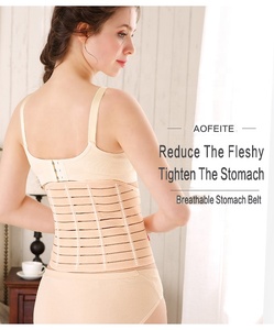 3-in-1 Postpartum Bauchwickelband Atmungsaktiver Bodyshaper Taille-Becken-Binder Beckenregenerationsgürtel und -bandage - Product Image 2