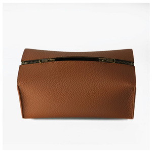 Boîte à mouchoirs de style nordique, boîte à mouchoirs carrée en cuir, couvercle pour mouchoirs domestiques, sac à mouchoirs en cuir, personnalisable. - Product Image 1