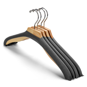 Bán Buôn Không Trượt Than Foam Pad Quần Áo Hanger Bìa - Product Image 3