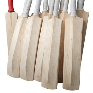 Bâtons de cricket en bois de saule anglais avec rembourrage en coton, ambidextres, durables, de haute qualité, pour les équipes de club, les tournois, prix d'usine - Product Image 1