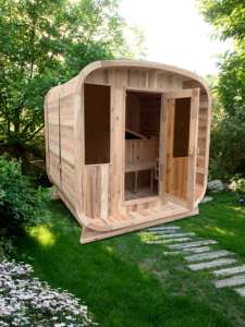 ساونا تقليدية 4-6 أشخاص غرفة ساونا تقليدية شوكران غرفة ساونا جافة تقليدية داخلية وخارجية - Product Image 4