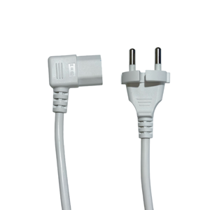 Cavo di Alimentazione Coreano Standard KS C 8305 a 2 Pin Rotondi C13, KC <span class=keywords><strong>KTL</strong></span> H05VV-F 3G0.75mm2, Ricambio OEM per Computer, Monitor, TV, Stampante - Product Image 2