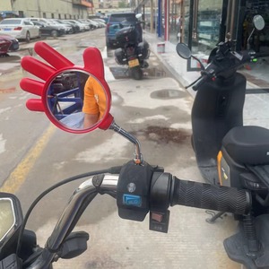 Espejo retrovisor Universal para motocicleta eléctrica, tijeras de papel de roca modificada, espejo de marcha atrás auxiliar para NIU - Product Image 5