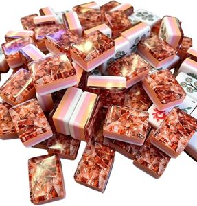 <span class=keywords><strong>Mahjong</strong></span> américain de luxe Original Works <span class=keywords><strong>Magic</strong></span> Color 4 couches en acrylique, jeu de cartes <span class=keywords><strong>Mahjong</strong></span> 160 pièces pour divertissement festif - Product Image 1