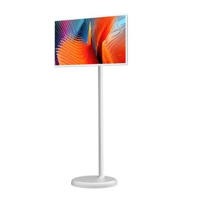 Moniteur SFMINTV 21,5" 27" 32" Smart <span class=keywords><strong>TV</strong></span> mobile rechargeable portable HD1080 blanc - Product Image 1
