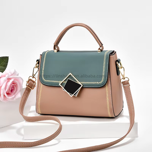 New Arrive Messenger Bag Pu Leather Ladies Tote Hand Bags Trendy Shoulder Bags Women's <b>Handbags</b> for Girls - Product Image 6
