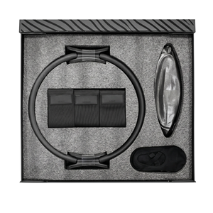 ชุดของขวัญพิลาทิสสีสันใหม่พร้อมลูกบอล วงแหวน และสายยางยืดสำหรับตลาดช่วงเทศกาลและฟิตเนสที่บ้าน - Product Image 6