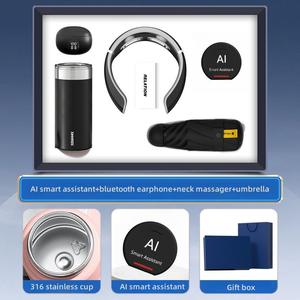 ลำโพงอัจฉริยะไร้สาย Ai Smart Assistant  มัลติฟังก์ชั่น พกพาสะดวก ใช้งานผ่าน WIFI ควบคุมด้วยเสียง สำหรับใช้ในบ้าน  รับทำโลโก้ตามสั่ง เหมาะสำหรับเป็นของขวัญ - Product Image 4