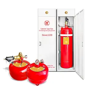 Penjualan laris sistem penindasan api otomatis berbasis Gas Hfc 227 Fm 200 pemasangan