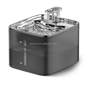 Meistverkauftes Haustierprodukt <span class=keywords><strong>2026</strong></span> Aufladbarer Katzen-Trinkbrunnen Edelstahl 4,2L/142oz Leiser Intelligenter Haustier-Wasserspender - Product Image 3