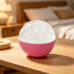 Sunnysprout Exquisite 3D Crystal Ball Video Player Glowing Glass Display Simple Operation Battery Operated Educational Learning - Product Image 1