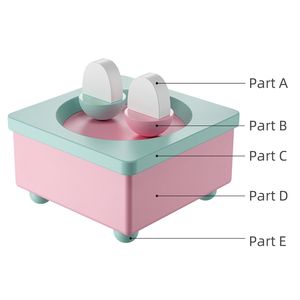 Boîte à musique rotative pour enfants, boîte à musique personnalisée avec un design gravé pour les enfants, souvenir de vacances - Product Image 6