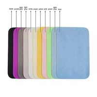 Chiffon de polissage en microfibre de verre en daim personnalisé en gros chiffon de nettoyage pour lunettes d'écran téléphone portable