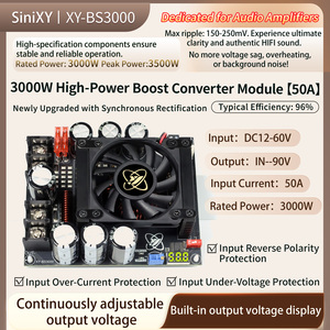 Module de surtension réglable XY-BS3000 3000W 50A avec affichage, carte de surtension DC12V-60V vers 24V-90V - Product Image 2