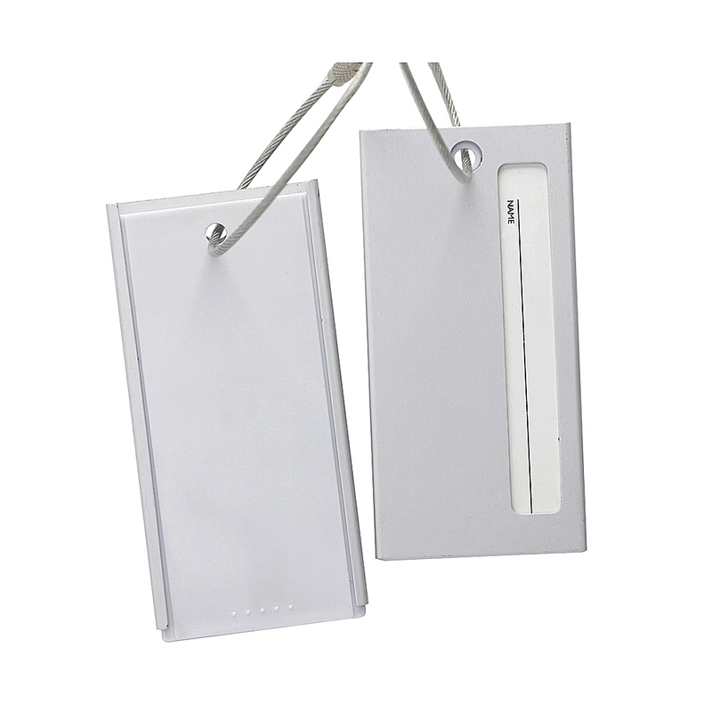Custom Logo Aluminium Alloy Luggage Tag