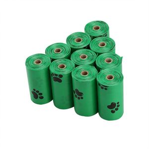 Sacs à déjections canines épaissis biodégradables et écologiques en plastique pour animaux de compagnie, vente en gros - Product Image 5