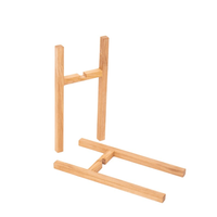 Support de Plantes en Bois pour Intérieur, Étagère d'Angle pour Plantes, Porte-Fleurs, Support de Pot de Plantes Simple en Bois pour Sol