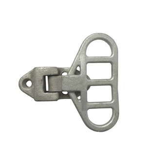 درج قابل للطي كبير وثقيل من الفولاذ المصبوب المجلفن غير قابل للانزلاق لحاويات الشحن والشاحنات والمقطورات - Product Image 2